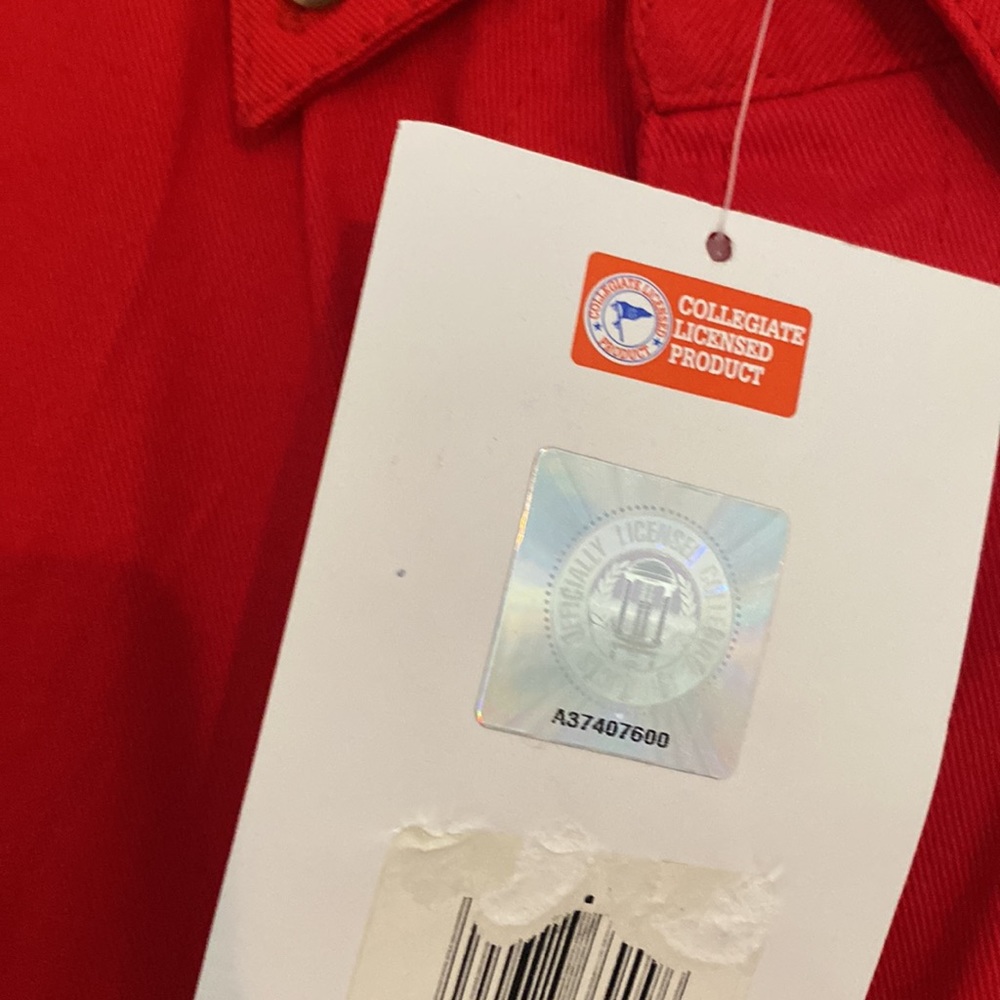 NWT - Red Oak - Collegiate licensed /Georgia -button down - Picture 5 of 14